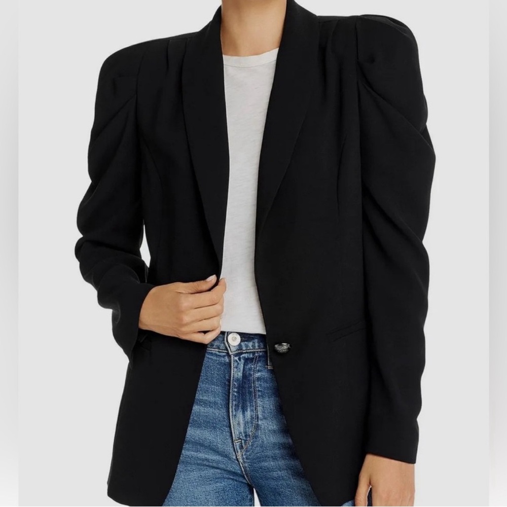 Ramy Brook Albie Puff Sleeve Blazer